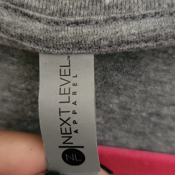 Final sale Next Level Apparel Grey Tee Shirt - Picture 11 of 12